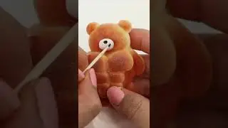 Fresh buff bear bread 🍞 #fidget #lol #satisfying