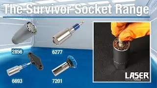 The Survivor Socket Range | Laser Tools | 2856, 6277, 6693 & 7201