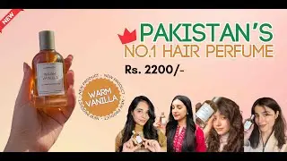 Pakistan&rsquo;s no1. Hair Perfume &ldquo;Warm Vanilla&rdquo; leave your hair smelling fresh & fragrant all day long