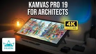 Почему каждому архитектору нужен такой планшет | Huion Kamvas Pro 19