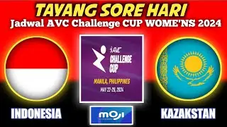 🔵 Link Live Streaming || INDONESIA VS KAZAKSTAN ( AVC CHALLENGE CUP WOME'NS 2024 )