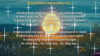 It takes only one... (1) - Musical poetry (Renaud Neurtolz)