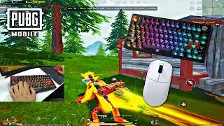 EPOMAKER TH80 V2 Pro + PUBG MOBILE Emulator Gameloop 4K HDR 90FPS (Handcam)