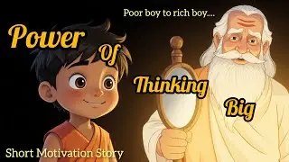 Power Of Thinking Big-Poor boy to rich boy.... Motivation short Story