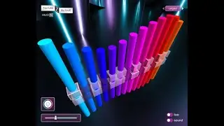 ZIM Bubbling 195. ZIM 015 - TextureActives 2 - with threejs - #JavaScript #Canvas #threejs #HUD #3D