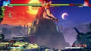STREET FIGHTER V Laura vs Lucia
