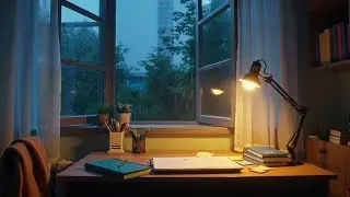 Cozy Night Rain Lofi 🌧️ | Chill Beats to Study & Relax