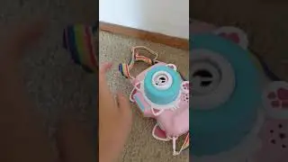Broken cat bubble camera after 1st use
