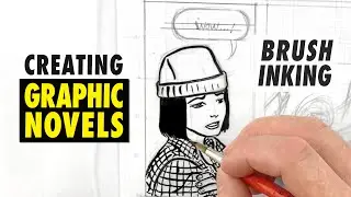 Creating Graphic Novels | Brush Inking