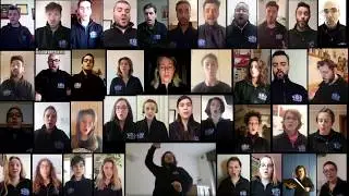 Virtual Choir - Jacobus Gallus (1550-1591) - Alleluja, Cantate Domino for 12 voices