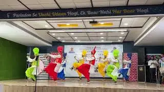 2nd Position Bhangra Performance at YS College,Barnala in Punjabi Culture Fest