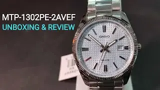 Распаковка часов CASIO MTP-1302PE-2AVEF