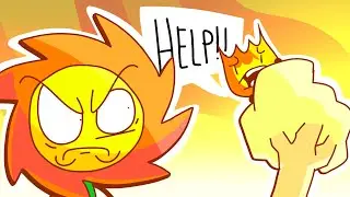 SOME: Firey's Tree Calamity | My entry for #flipaclipbfdi animation challenge 