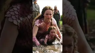 Mermaid mother very carefully safe her daughter from human #mermaid #magic #agt #viralshorts #shorts