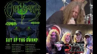 Тур OBITUARY 2026 с группами CASTRATOR и INTOXICATED - даты/места проведения.