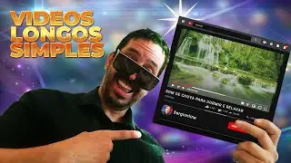 🚀 COMO CRIAR VÍDEO DE 8 HORAS MESMO COM PC FRACO | FAZER VÍDEO DE 10 HORAS PARA YOUTUBE ▶ FÁCIL ✅
