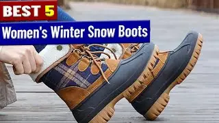 Best 5 Women's Waterproof Winter Snow Boots 2025 | Winter Snow Boots