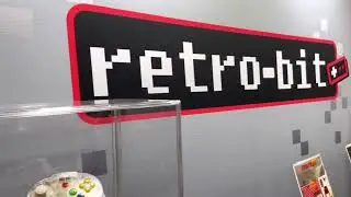 Retro-Bit booth at the Portland Retro Game Expo 2022
