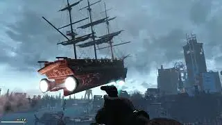 Fallout 4 - U.S.S Constitution Flight