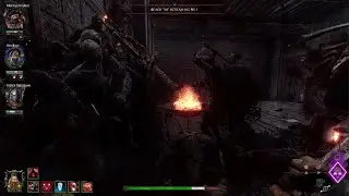 Vermintide 2 | Slayer v horde inside a house