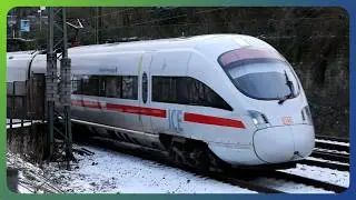 Winterliches Trainspotting in Mainz