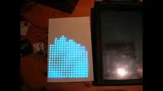 24x16 RGB LED Display - Spectrum Analyzer