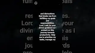 Prayer for Guidance in Overcoming Procrastination - Daily Prayer for Productivity and Efficiency