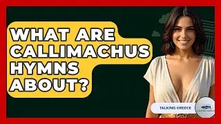 What Are Callimachus Hymns About? - Talking Greece