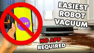 Best Light N Easy Robot Vacuum Cleaner |  No App Required | Auto Empty with No Dust Bags to Buy