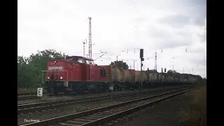 Bahnalltag in Großenhain im Juli 2004 - BR 298 und BlueTiger