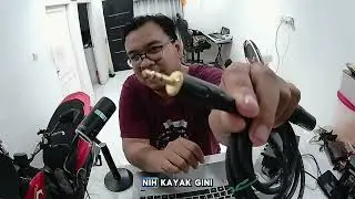Cara Menghubungkan Mic USB (Rexus Snare) ke Soundcard (Bomge U-202)