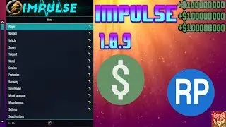 GTA V Online 1.48 Impulse Menu v1.0.9 | GTA 5 Mod Menu PC + Menu | Undetected