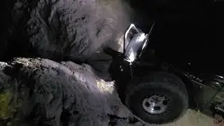 Butcher Jones night run in my Jeep Rubicon TJ