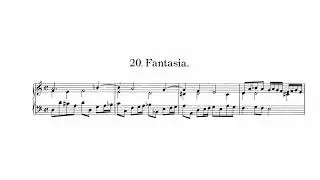 J. Pachelbel - Fantasia primi toni | P. 124 (Hauptwerk - Mietke Cembalo)