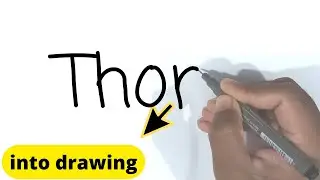 How To Draw Thor | Easy Drawing Thor