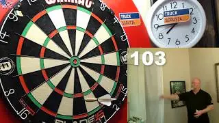 Using 12.2mm Wide Widdy Darts While Playing 501 - Best Leg