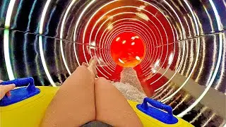 Rainbow Water Slide at Aquaworld Resort Budapest