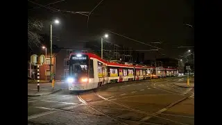 Voor het eerst een TINA koppelstel door de Haagse straten