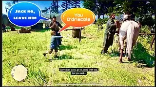 Jack throws rocks at Kieran - red dead redemption 2