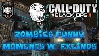 Black Ops 2 Zombie Funny Moments w/ Panda, Vanoss, and Friends | Ep. 1