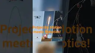 &ldquo;Projectile Motion meets Robotics! 🚀🤖#ProjectileMotion #PhysicsInAction #Robotics #AI #STEMEducation