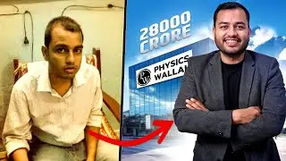 From YouTube to ₹28,000 Crore Empire 😱 The Unbelievable Story of Alakh Pandey (Physics Wallah)