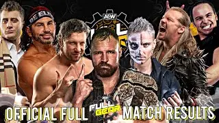 AEW Full Gear 2020 Results | AEW Full Gear 2020 Official Full Results