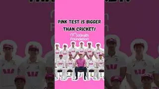 The Pink Test is the most important date on Australian Sports Calendar!