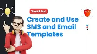 How To Create and Use SMS And Email Templates in Media Shield