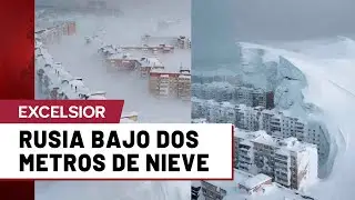 Nevadas históricas dejan dos muertos y paralizan Kamchatka, Rusia