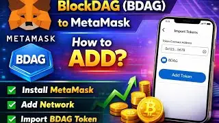 How to Add BlockDAG (BDAG) to MetaMask | Step-by-Step Guide 2026