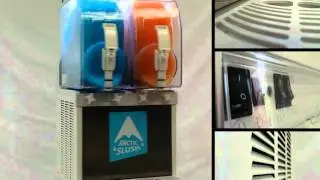 Arctic Slush Evolution Twin Bowl Slush Machine