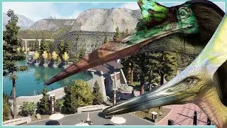 Barbaridactylus & Styxosaurus Habitat! | Jurassic World Evolution 2 | California Sandbox Park