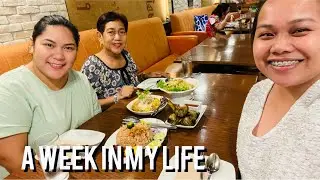 A WEEK IN MY LIFE | PANCAKE HOUSE | JATUJAK | COUNTRY CHICKEN | CHECK UP WEEK | BOOSTER SHOT